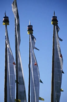 Prayer Flags Prints: Prayer flags