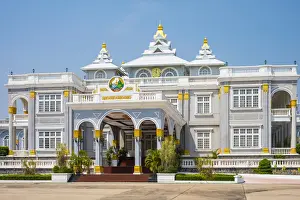 Lao Pdr Prints: Presidential Palace, official residence of the President of Laos, Vientiane, Laos