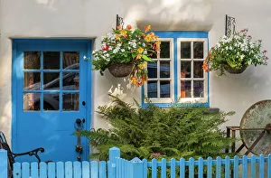 September Prints: Pretty Cornish cottage in the village of Altarnun