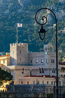 Le Midi Prints: The Prince's Palace of Monaco, Monte Carlo, Monaco