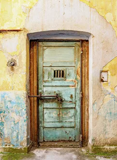 Prison Door, Heptapyrgion of Thessalonica, Seven Towers Citadel, Thessaloniki, Central Macedonia, Greece