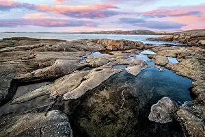 Provincial Park Prints: Prisoner's Cove on Lake Superior in Neys Provincial Park, Ontario, Canada