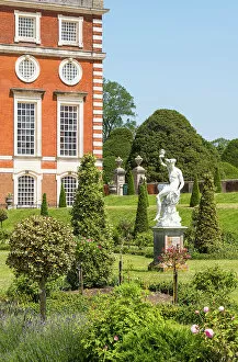 Royal Palace Collection: The Privy Garden, Hampton Court Palace, London, England
