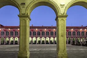 Prokurative neo-renaissance buildings in Trg Republike square, Split, Dalmatia, Croatia Prokurative neo-renaissance buildings in Trg Republike square, Split, Dalmatia, Croatia