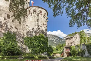 Fie Allo Sciliar Prints: Prosels Castle in Vols am Schlern, South Tyrol, Italy