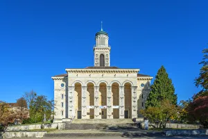 Solothurn Prints: Protestant city church, Solothurn, Switzerland