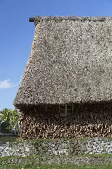 Traditional Building Prints: Provincial Bure, Levuka (UNESCO World Heritage Site), Ovalau, Fiji
