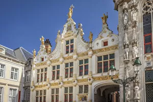 Bruges Gallery: Provincial Palace on Markt in the old town of Bruges, West Flanders, Belgium