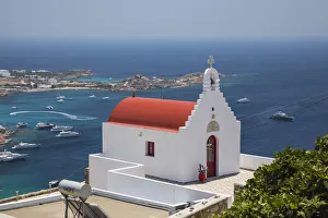 Psarou Beach, Mykonos, Cyclade Islands, Greece