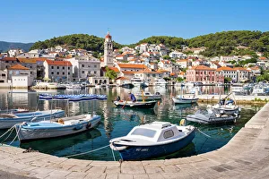 Pucisca on the island of Brac, Damatia, Adriatic Coast, Croatia