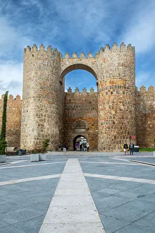 Serrans Prints: Puerta del Alcazar, Avila, Castile and Leon, Spain