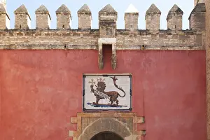 Southern Spain Prints: Puerta del Leaon (Gate of the Lion), Royal Alcazars of Seville, Seville, province