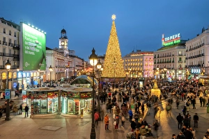 Puerta Del Sol Prints: Puerta del Sol, Madrid, Spain
