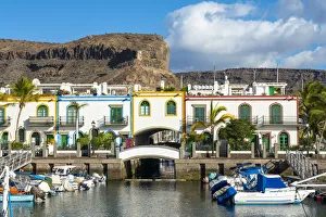 Images Dated 29th April 2020: Puerto de Mogan, Mogan, Gran Canaria, Canary Islands, Spain