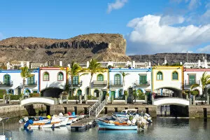 Images Dated 29th April 2020: Puerto de Mogan, Mogan, Gran Canaria, Canary Islands, Spain