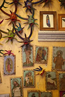 Images Dated 18th June 2010: Puerto Rico, San Juan, Old San Juan, traditional vejigante masks