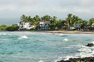 Ecuadorian Prints: Puerto Villamil Beach, Isla Isabela, Galapagos Islands, Ecuador