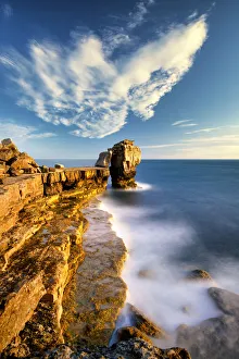 Surf Prints: Pulpit Rock, Portland Head, Dorset, England