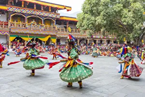 Punakha Tshechu (otherwise known as Punakha Festival), Punakha Dzong, Punakha