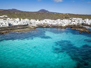 Images Dated 26th February 2020: Punta Mujeres, town in Lanzarote north east coast, Canary Islands