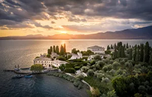 Images Dated 31st January 2020: Punta San Vigilio, Garda, Garda Lake, Verona province, Veneto, Italy