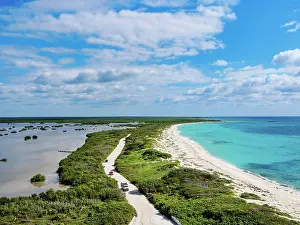 Laguna Prints: Punta Sur, elevated view, Cozumel Island, Quintana Roo State, Mexico