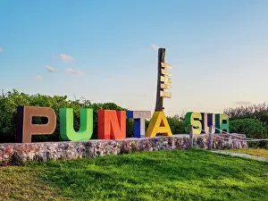 Punta Sur Prints: Punta Sur Letters, Cozumel Island, Quintana Roo State, Mexico