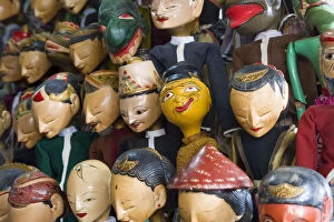 Puppets, antique market, Jakarta, Indonesia