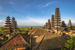 Images Dated 17th January 2017: Pura Agung Besakih temple complex, Besakih, Bali, Indonesia