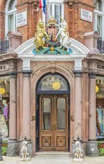 Emblem Gallery: Purdeys Gun Shop, Mayfair, London, England, Uk