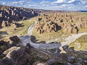 Images Dated 24th January 2017: Purnululu National Park, Western Australia.(Image taken from a DJI Drone)