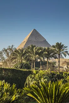 Pyramid of Khafre (Chephren), Pyramids of Giza, Giza, Cairo, Egypt