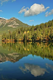 Pyramid Lake Prints: Pyramid Lake, Jasper National Park, Alberta, Canada