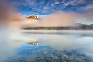 Life Prints: Pyramid Lake and Pyramid Mountain, Jasper National Park, Alberta, Canada
