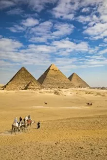Middle East Gallery: Pyramids of Giza, Giza, Cairo, Egypt