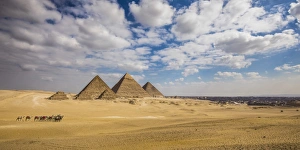 Pyramids of Giza, Giza, Cairo, Egypt