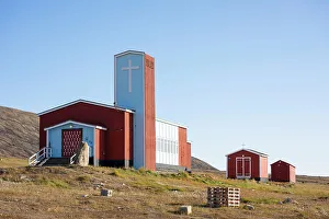Settlement Prints: Qaanaaq Church, Qaanaaq formerly known as Thule or New Thule