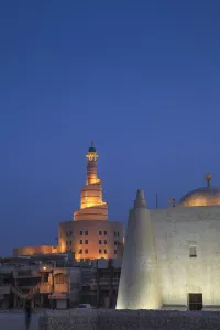 Early Morning Prints: Qatar, Doha, Mosque near Fanar Qatar Islamic Cultural Center