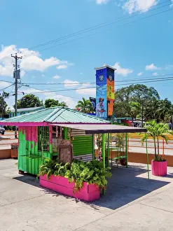 Central Park Prints: Queen Elizabeth Park, Orange Walk Town, Orange Walk District, Belize
