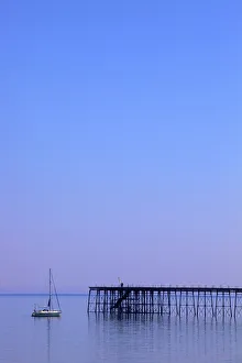 Images Dated 16th August 2013: Queens Pier, Ramsey, Isle of Man