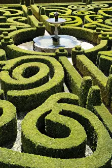 Covers Prints: Quinta da Bacalhoa gardens. This property dating back to the 15th century is located