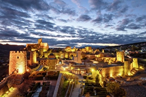 Georgia Prints: Rabati Castle at night, Akhaltsikhe, Meskheti, Samtskhe-Javakheti, Georgia