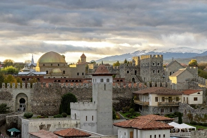 Complex Prints: Rabati Castle at sunset, Akhaltsikhe, Meskheti, Samtskhe-Javakheti, Georgia