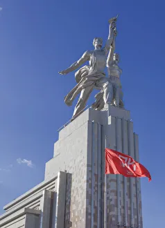 Rabochiy i Kolkhoznitsa (Worker and Kolkhoz Woman), VDNKh, Moscow, Russia