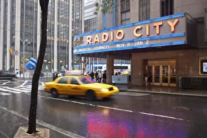 Images Dated 27th October 2011: Radio City Music Hall, 6th Avenue, Manhattan, New York City, USA