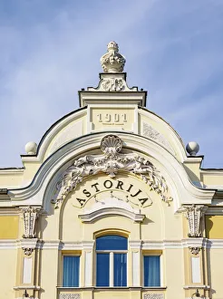 Vilnius Prints: Radisson Blu Royal Astorija Hotel, detailed view, Vilnius, Lithuania