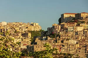 Images Dated 17th September 2020: Ragusa Ibla, Sicily. View of old town in the morning light