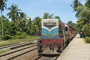 Images Dated 27th June 2017: Railway Station, Talpe, Sri Lanka