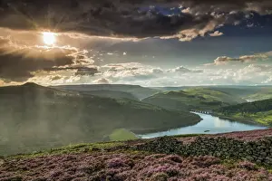 Rain Showers at Bamford Edge, Peak District National Park, Derbyshire, England