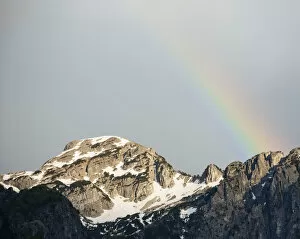 Rainbow over The Accursed Mountains, Theth, Albania